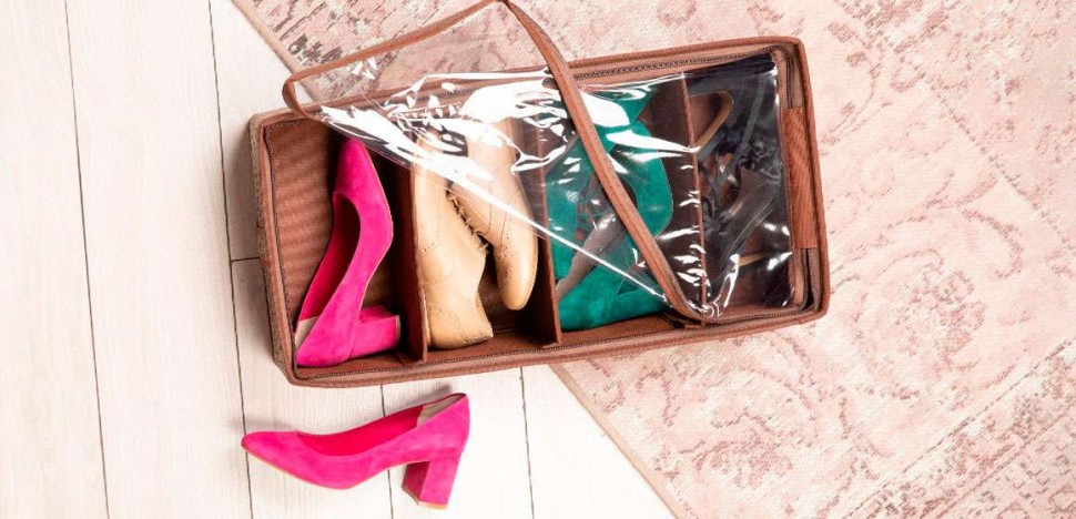 Органайзер для обуви Органайзер для обуви 4 ячейки 28х56х12см