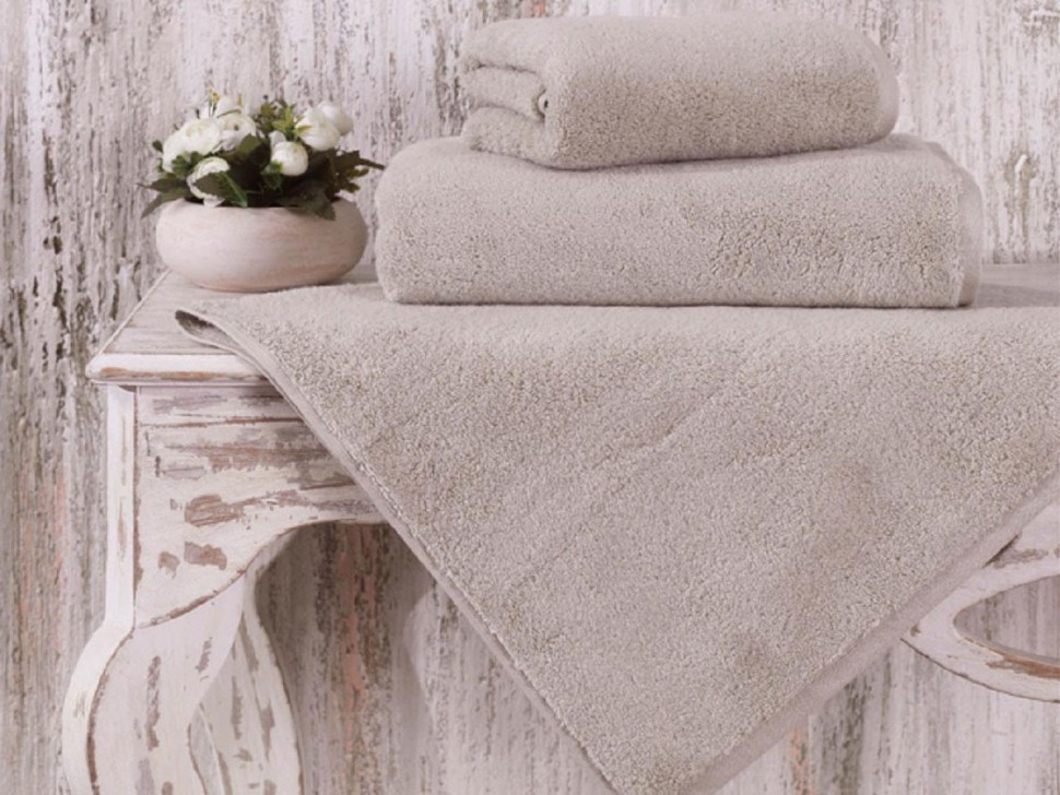 Полотенце микрокотон "KARNA" MORA цветной 70x140