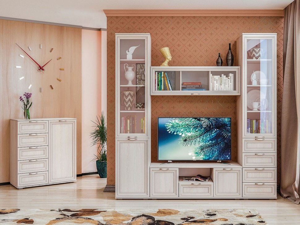 Шкаф 1 дв Аврора с ящ