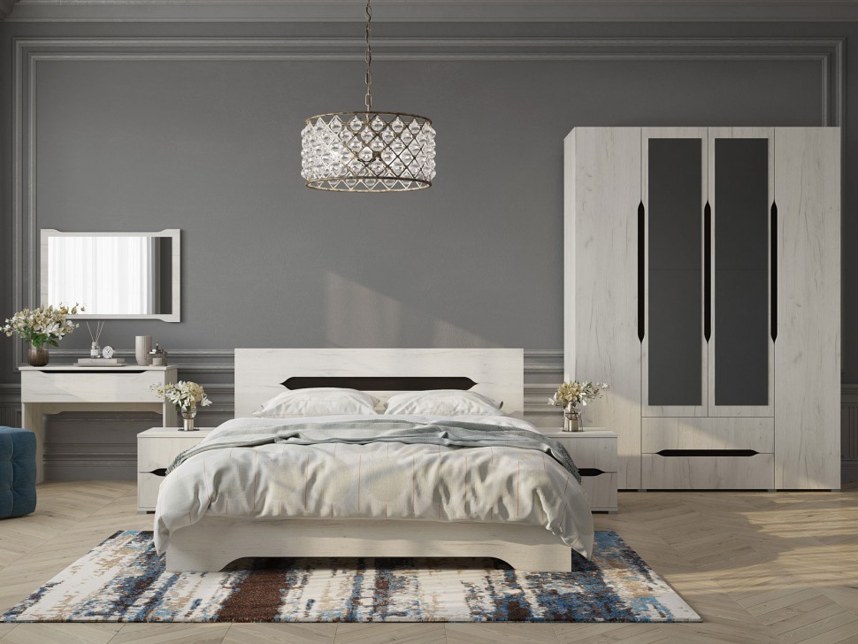 Двуспальная кровать Вега