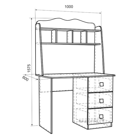 Комплект детской мебели Фэнтези