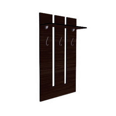 Настенная панель-вешалка в прихожую Hyper Вешалка 1