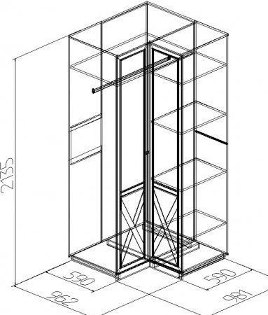 Спальный гарнитур Адель 3