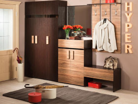 Прихожая в коридор со шкафом Хайпер К2