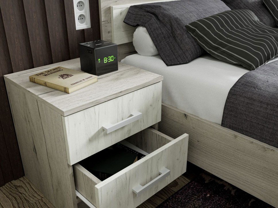 Прикроватная тумба Спальня ГАРМОНИЯ ТБ 601  (0,4х0,45х0,408)