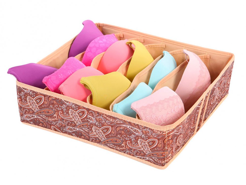 Кофр для бюстгалтеров 6 ячеек