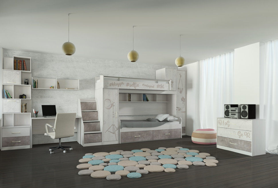 Комод детский Селфи