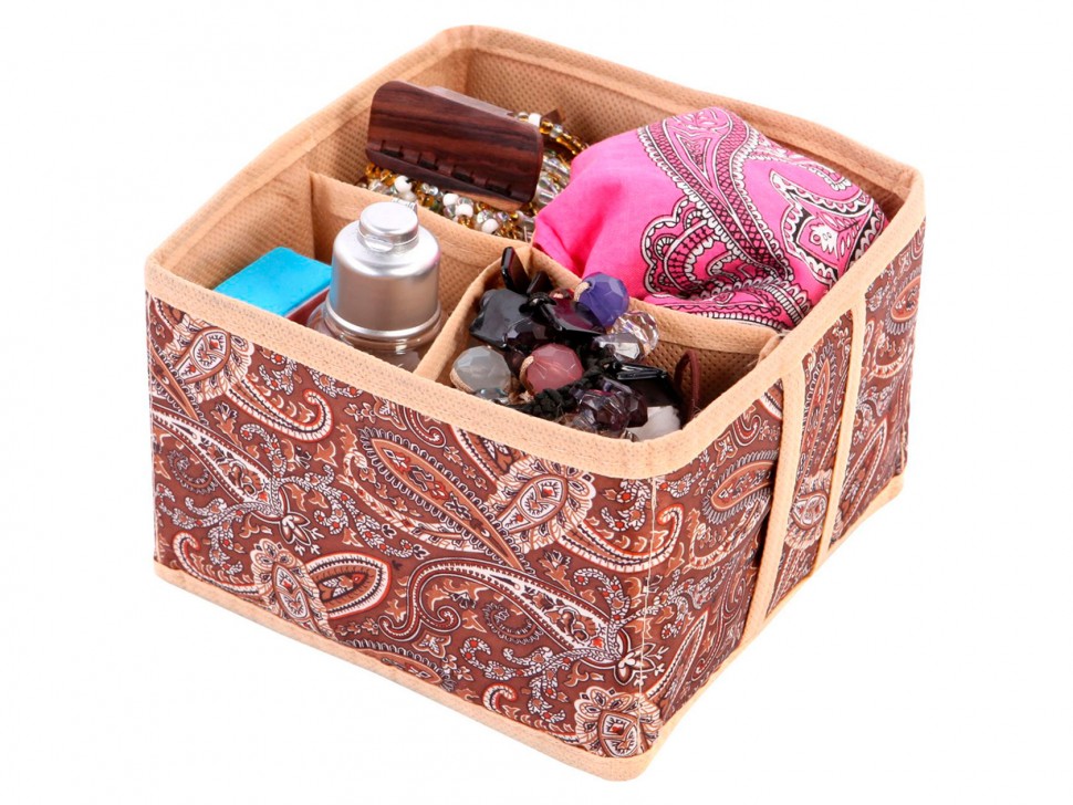 Кофр для мелочей 4 ячейки