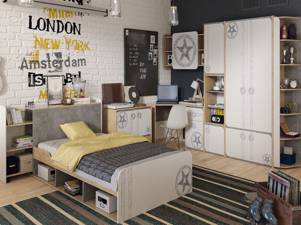 Детский шкаф Мегаполис