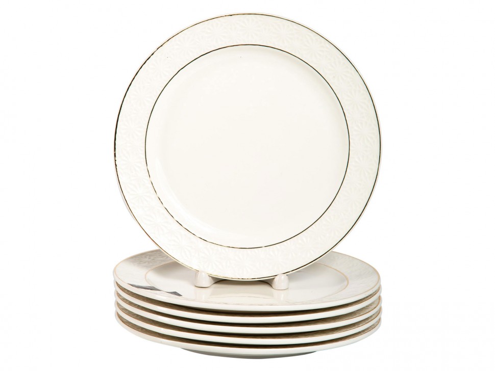 Набор тарелок Нежность 6 предметов